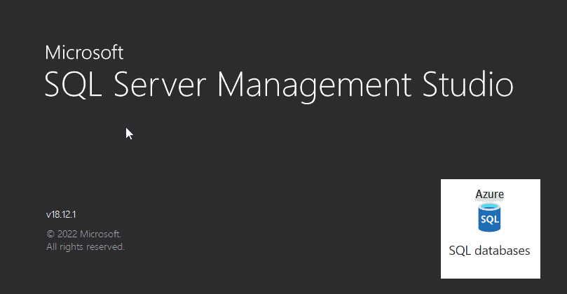 How To Connect to Azure SQL with SQL Server Management Studio
