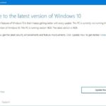 Upgrade Windows 10 Fast Using WUA Tool From Microsoft